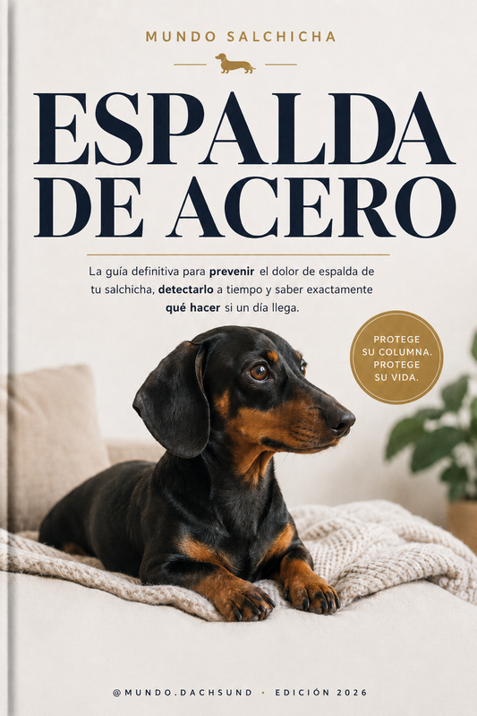 Mundo Salchicha— La guía definitiva para educar y proteger la espalda de tu teckel (Ebook PDF)