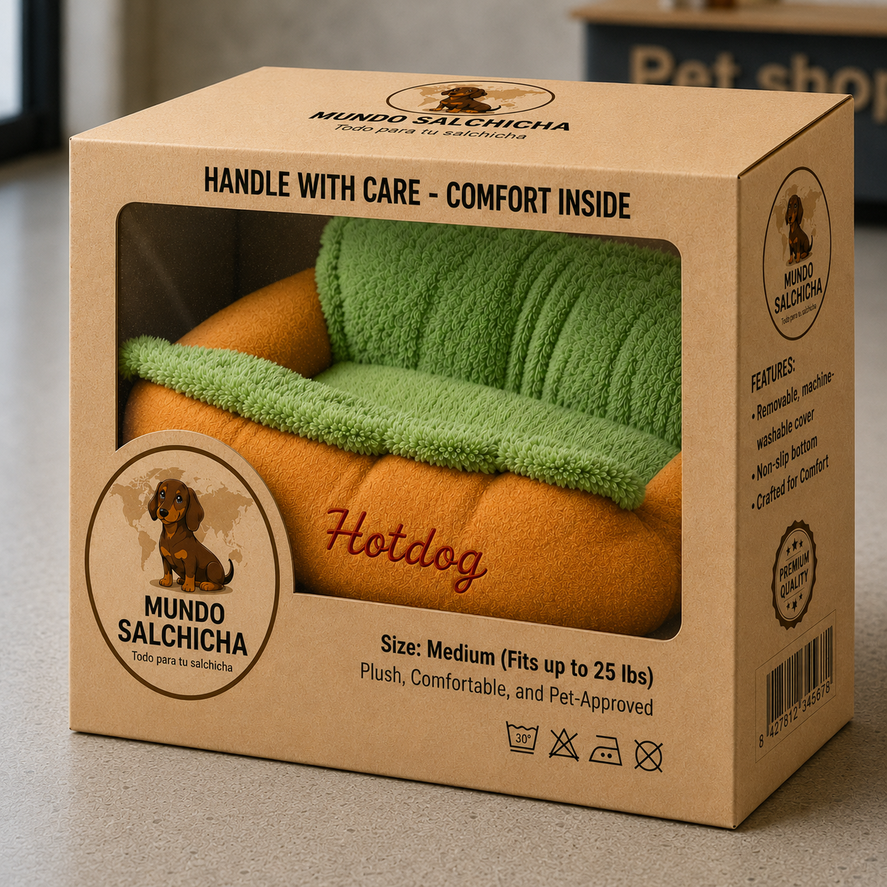 La Cama Hot Dog Original Para Salchichas